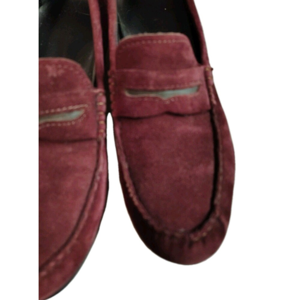 Munro American Burgundy Suede Penny Loafers | Style M555136 | Size 7.5 N... - Picture 10 of 16